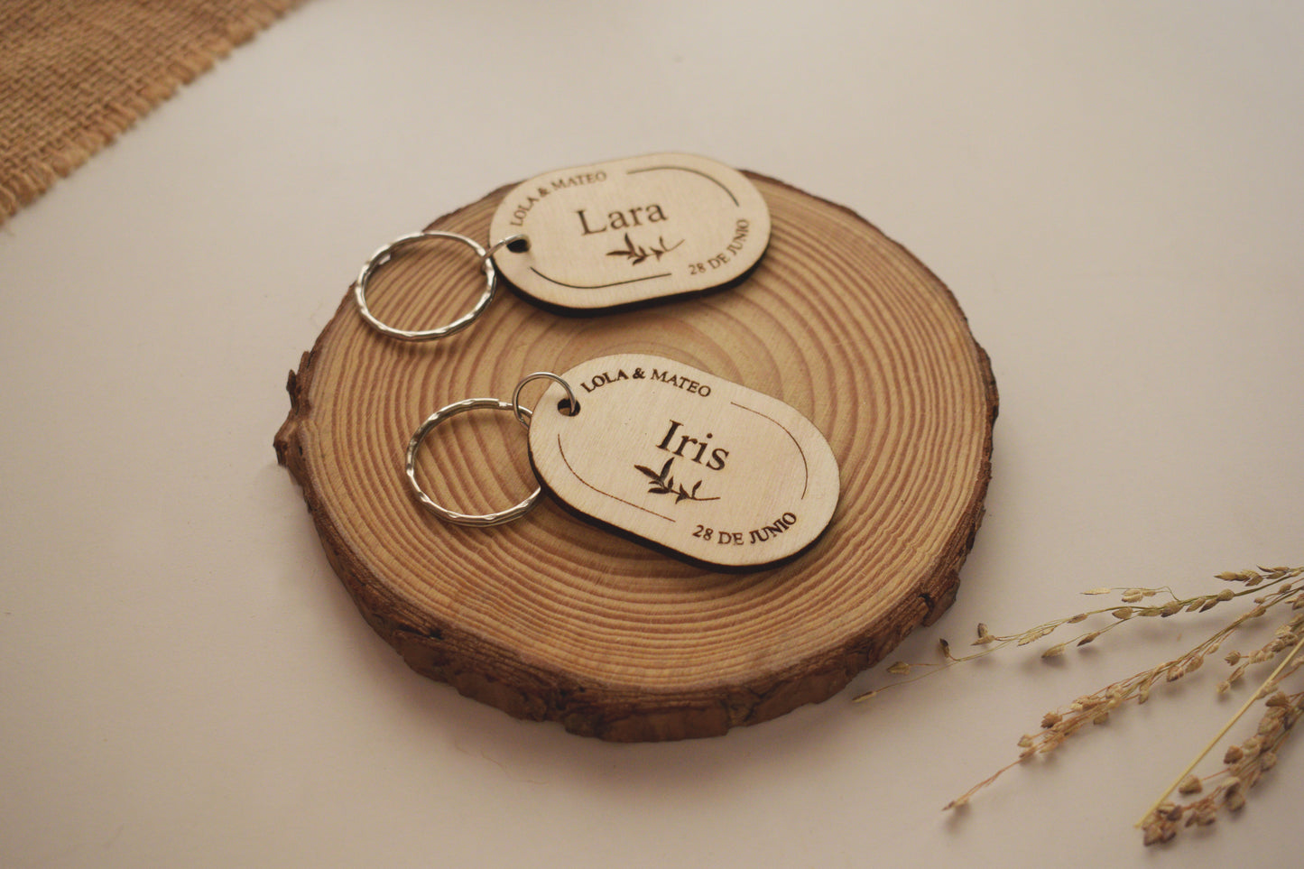 Llavero Ovalado para Evento