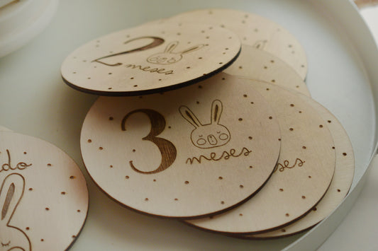 Cumplemes Bebé Conejito