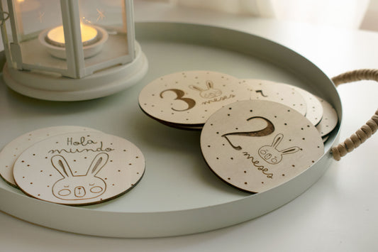 Cumplemes Bebé Conejito