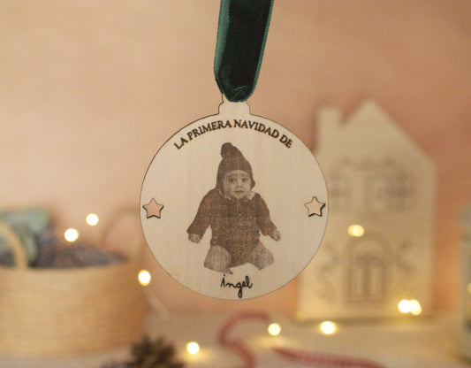 Adorno grabado foto personalizado