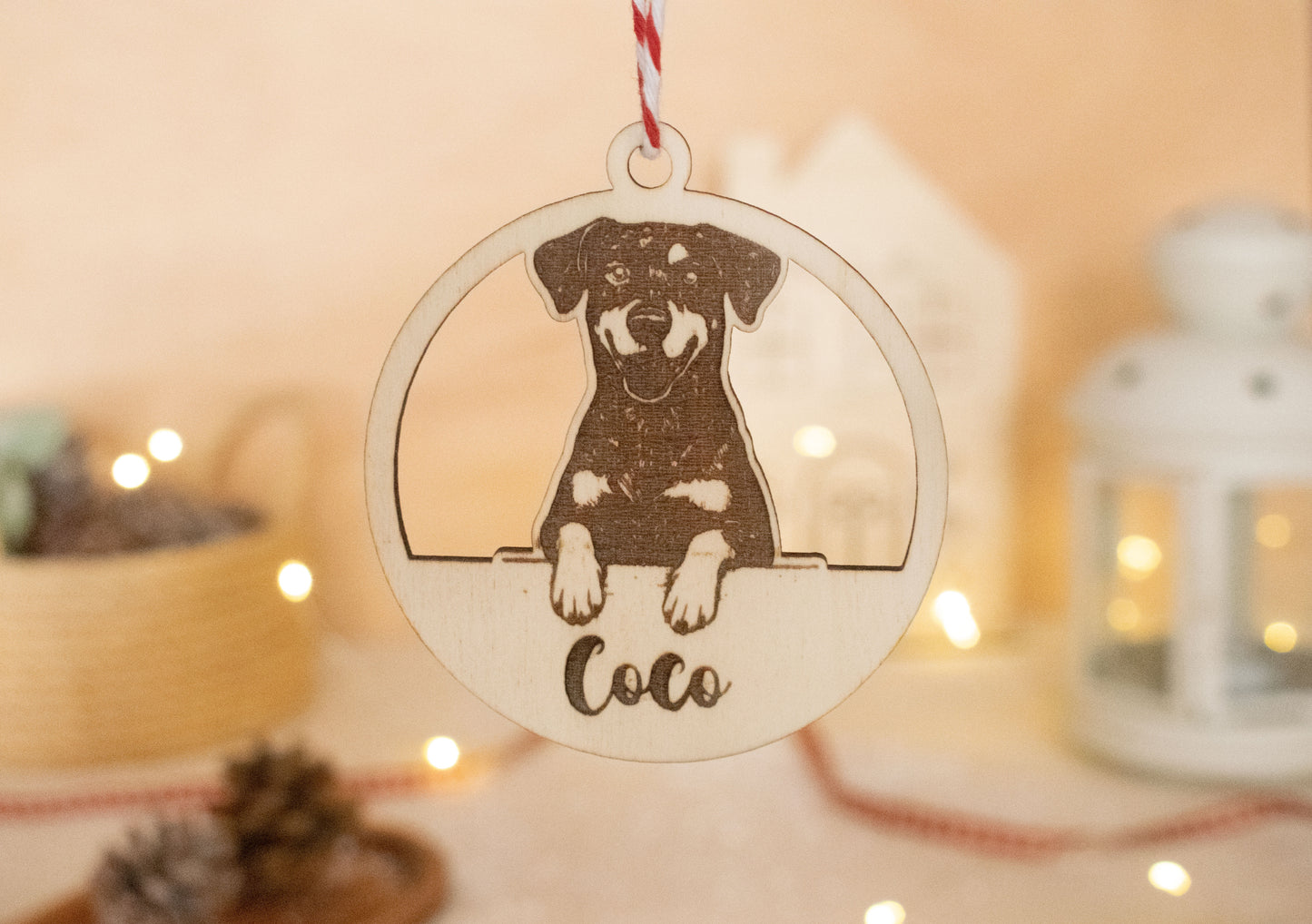 Adorno personalizado de mascota