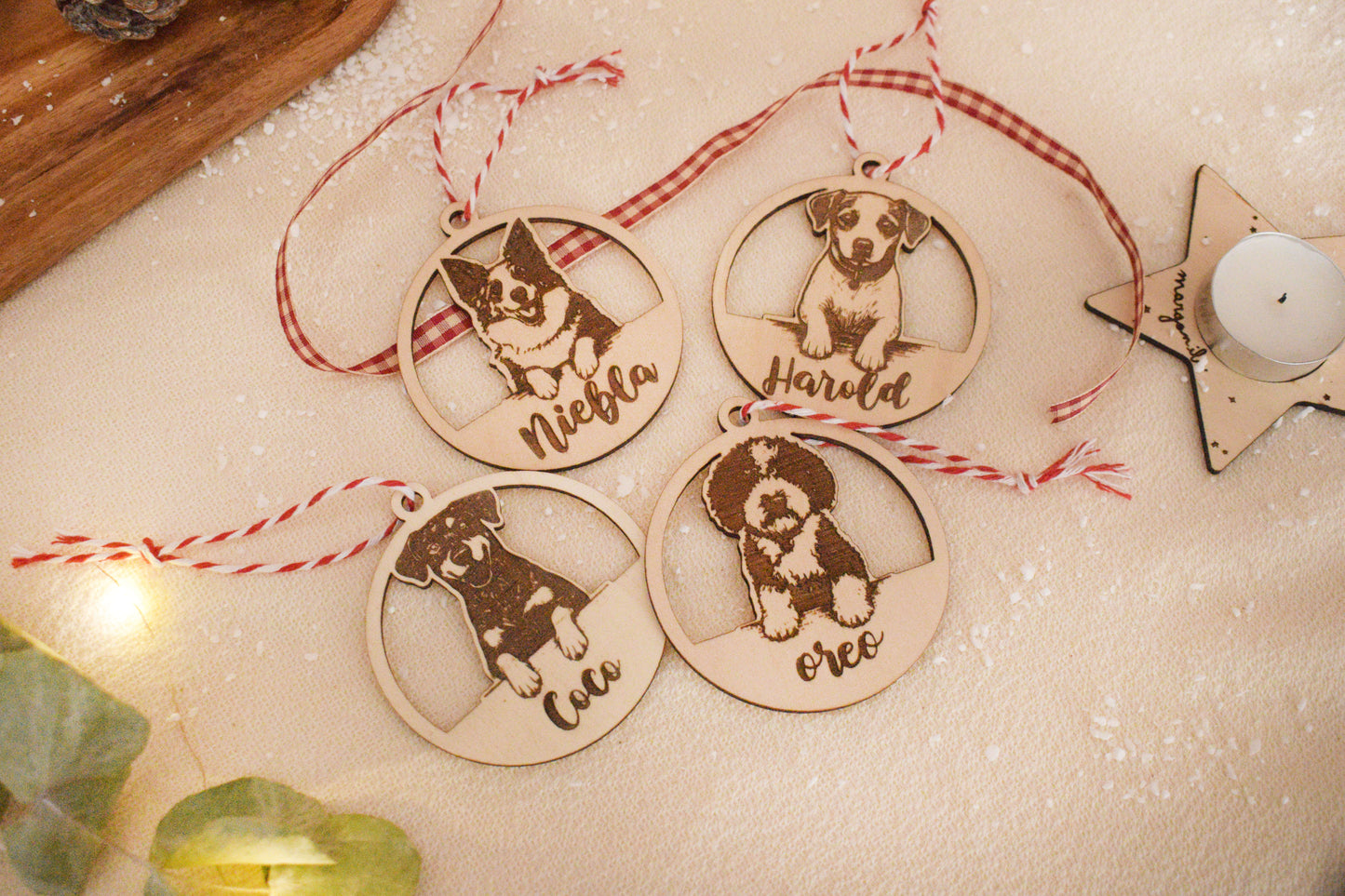 Adorno personalizado de mascota