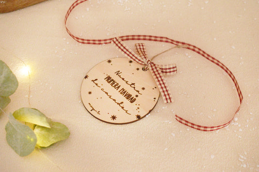 Adorno Nuestra Primera Navidad