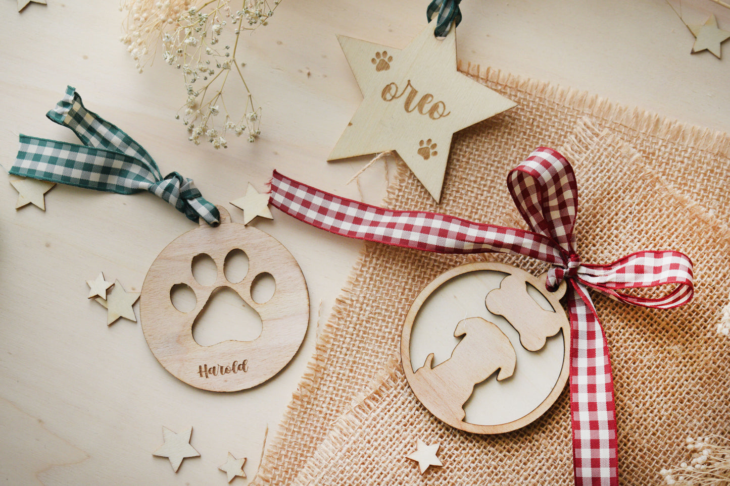 Adornos de Mascota – 3 Modelos, Elige el Tuyo